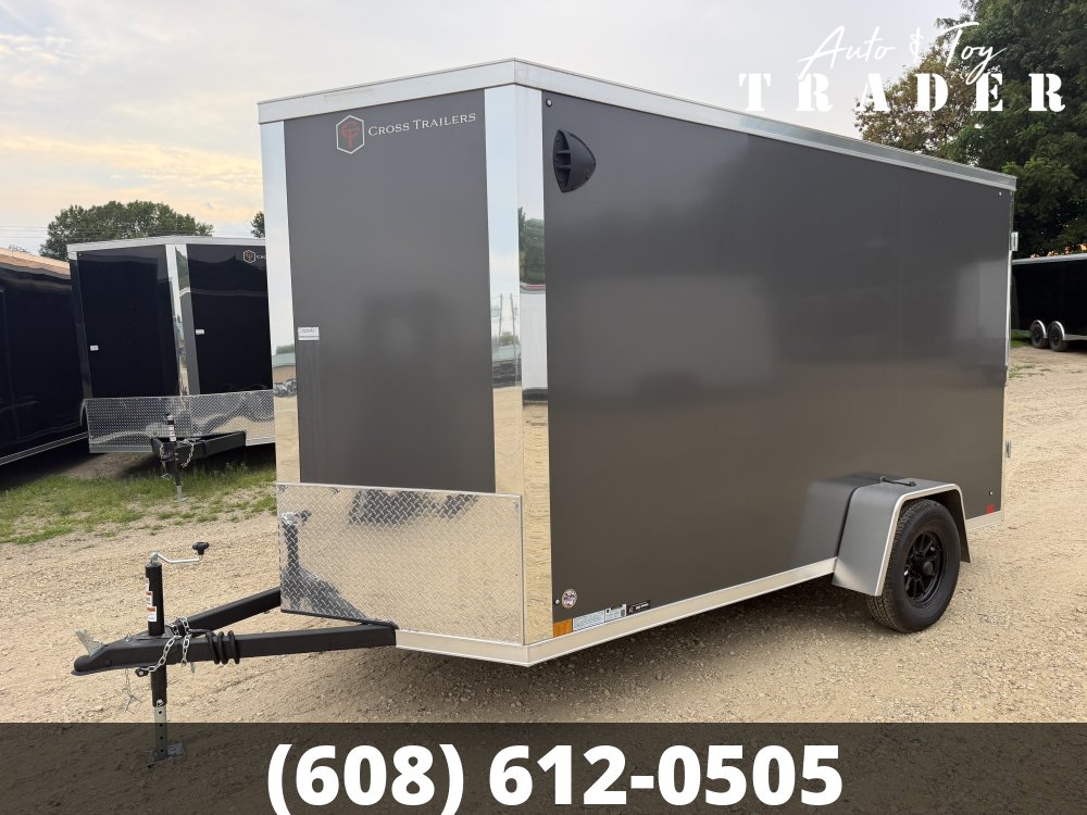 2026 Cross Trailers 6X12 Alpha Cargo / Enclosed Trailer - HAIL