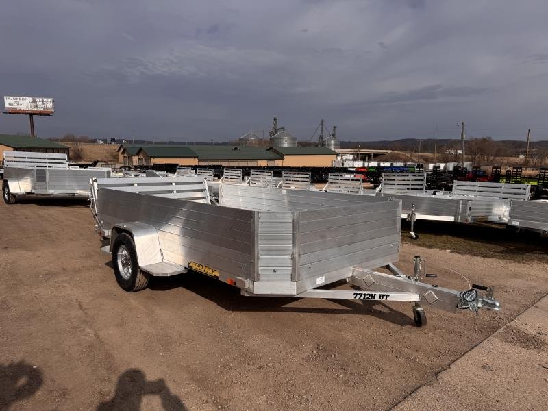 2026 Aluma 7712 H-S-BT Aluminum Utility Trailer
