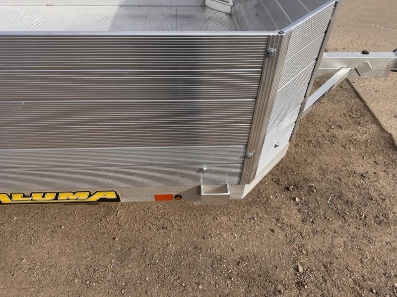 2026 Aluma 7712 H-S-BT Aluminum Utility Trailer
