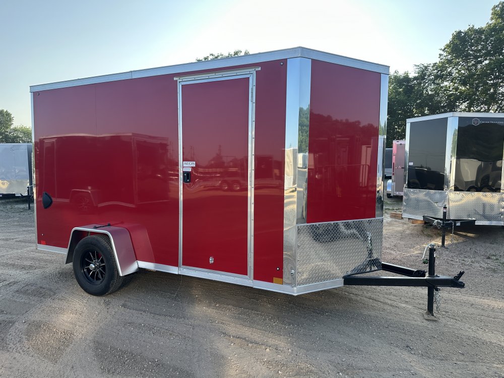 2025 Cross Trailers 6X12 Alpha Cargo / Enclosed Trailer