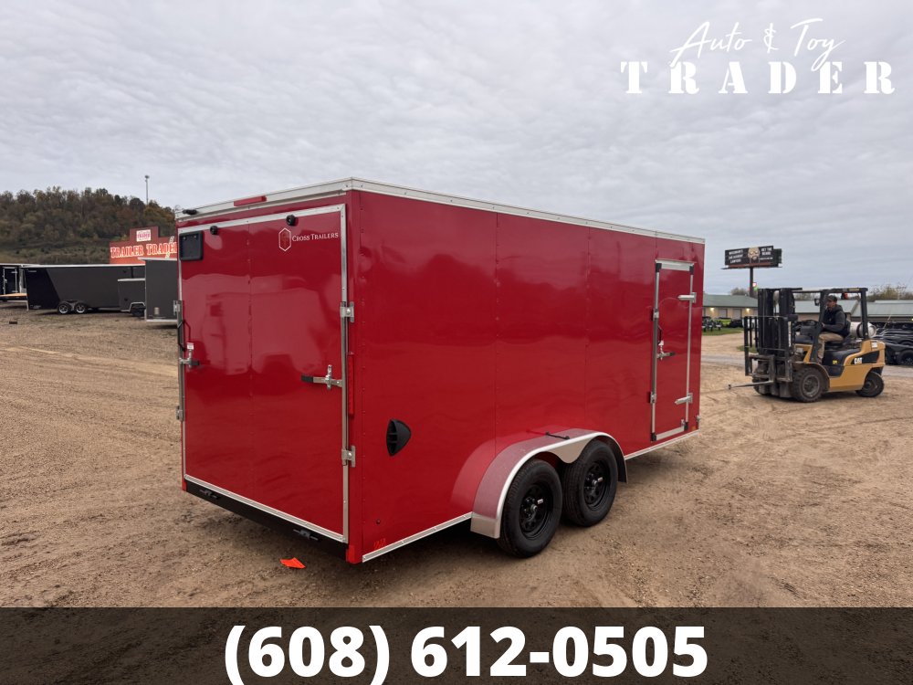 2026 Cross Trailers 7X16 Beta Cargo / Enclosed Trailer