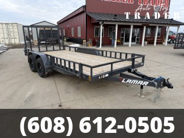2026 Lamar Trailers 83X16 Utility Trailer