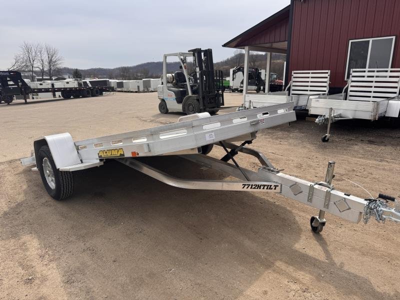 2026 Aluma 7712 H-Tilt-S Aluminum Utility Trailer
