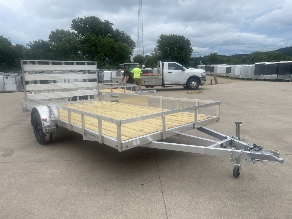 2026 Rugged Terrain 7X14 Aluminum Utility Trailer