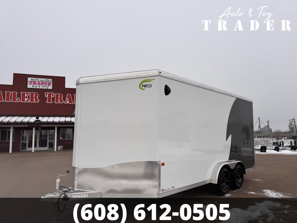 2026 NEO Trailers 7.5X16 Aluminum NAMR Cargo / Enclosed Trailer