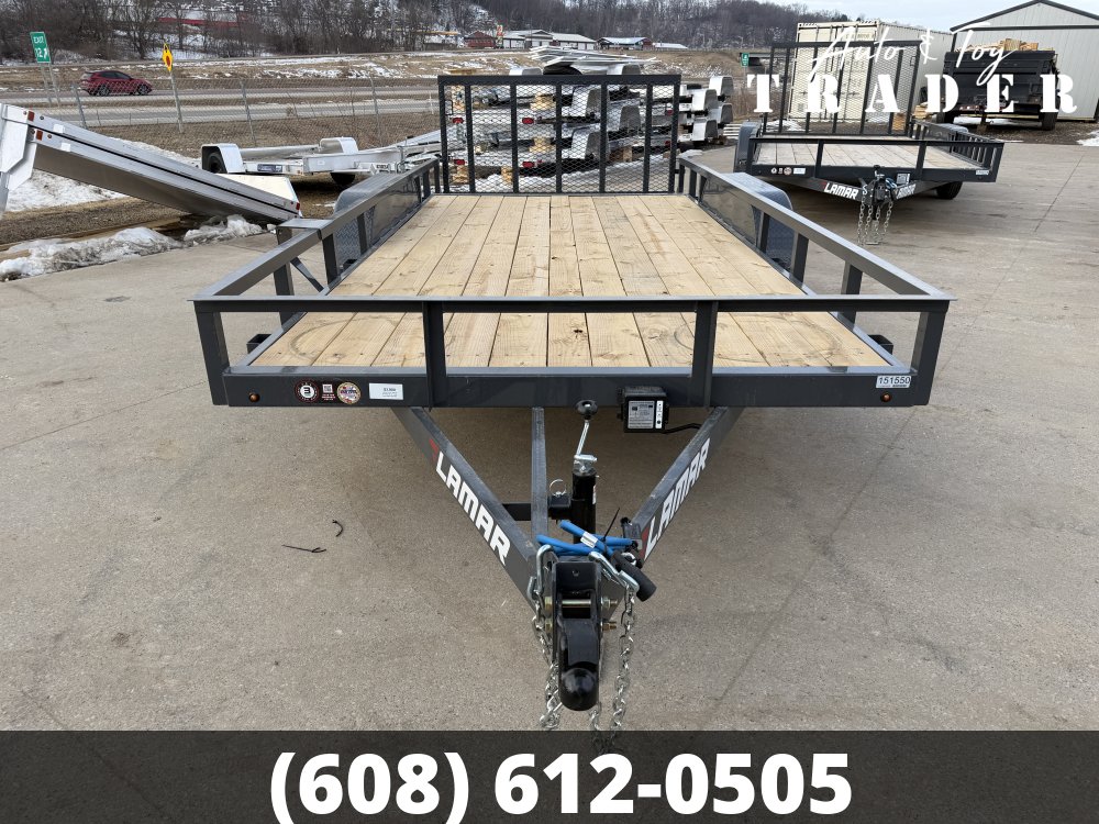 2026 Lamar Trailers 83X16 Utility Trailer