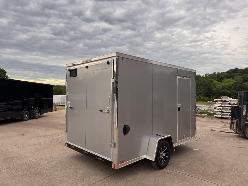 2025 Cross Trailers 7X12 Alpha Cargo / Enclosed Trailer