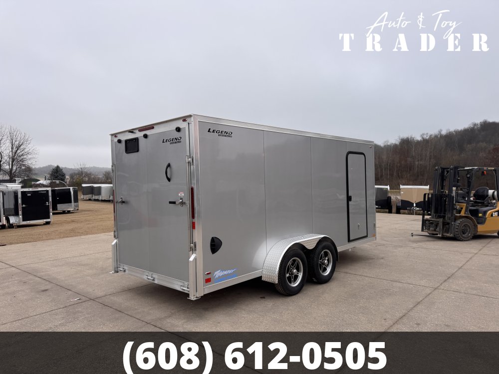2026 Legend Trailers 7X16 Aluminum Thunder Cargo / Enclosed Trailer