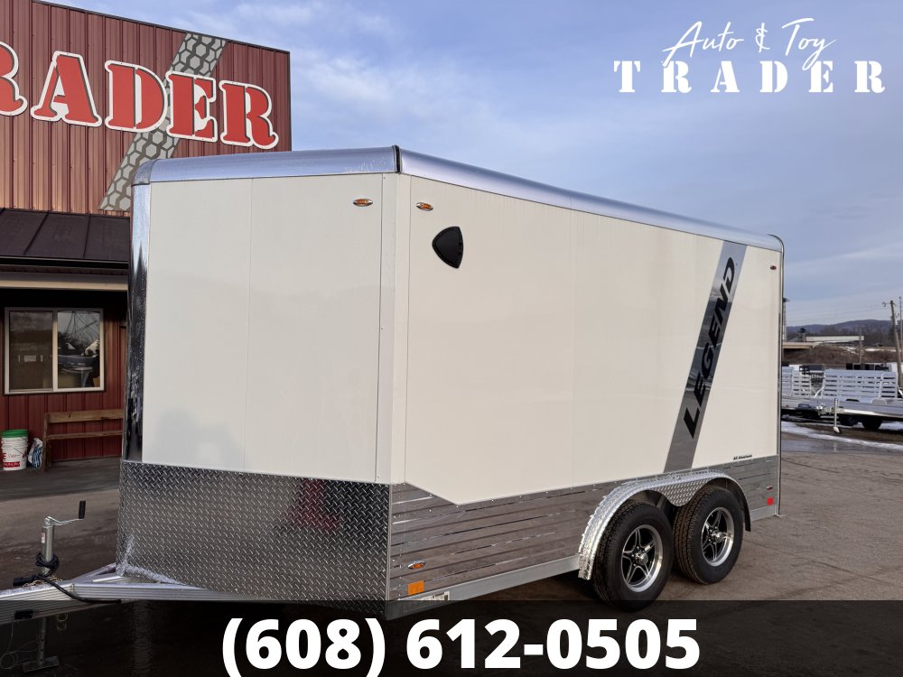 2026 Legend Trailers 8X12 Aluminum DVN Cargo / Enclosed Trailer