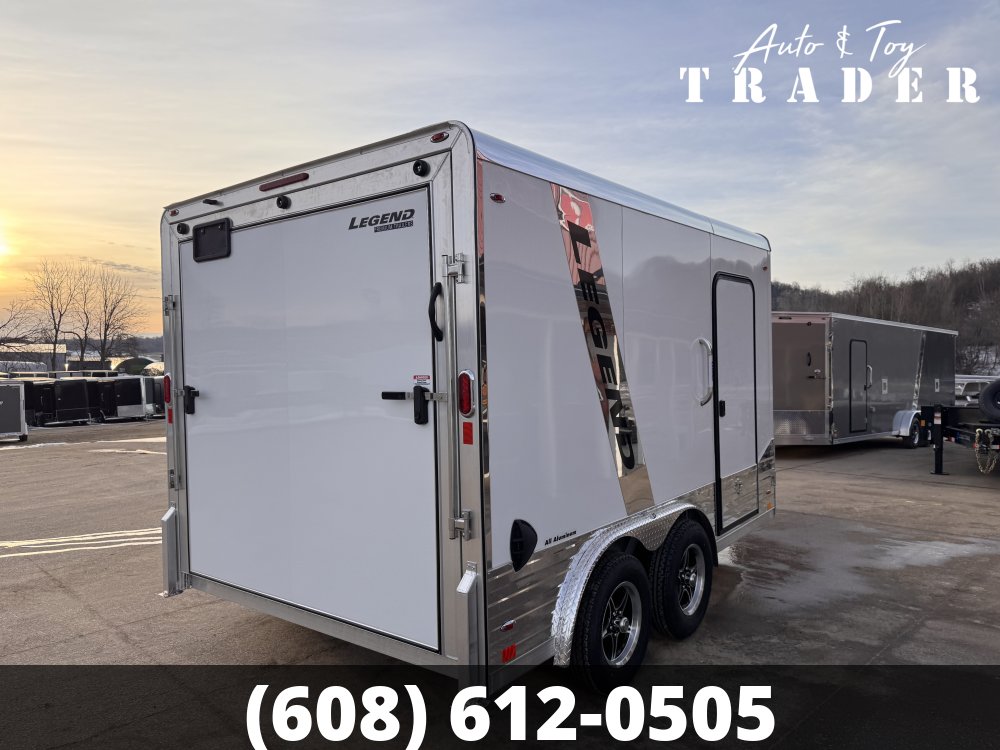 2026 Legend Trailers 8X12 Aluminum DVN Cargo / Enclosed Trailer