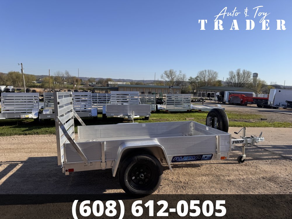 2026 Aluma 548 ESA Aluminum Utility Trailer