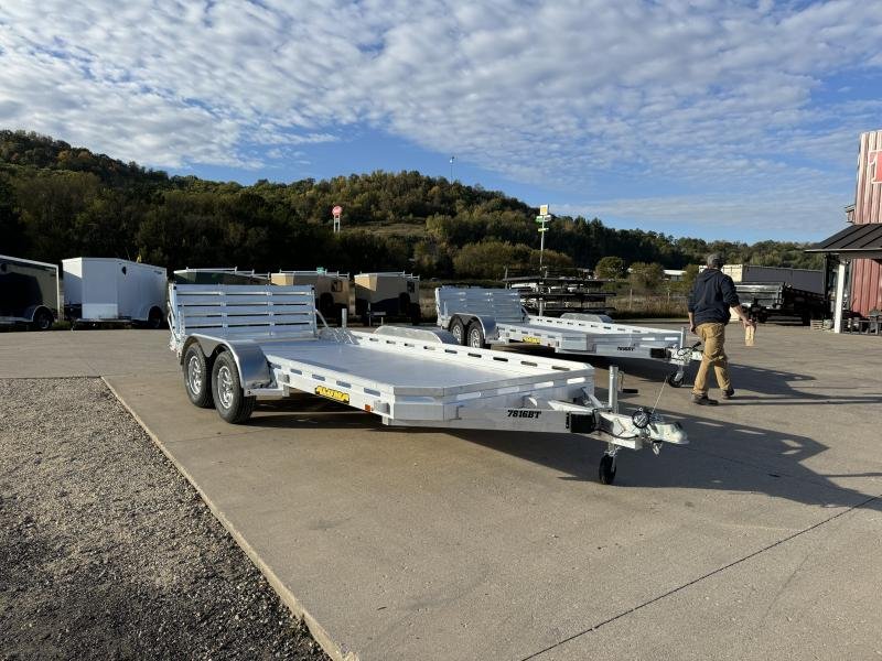2025 Aluma 7816TA-EL-BT Aluminum Utility Trailer