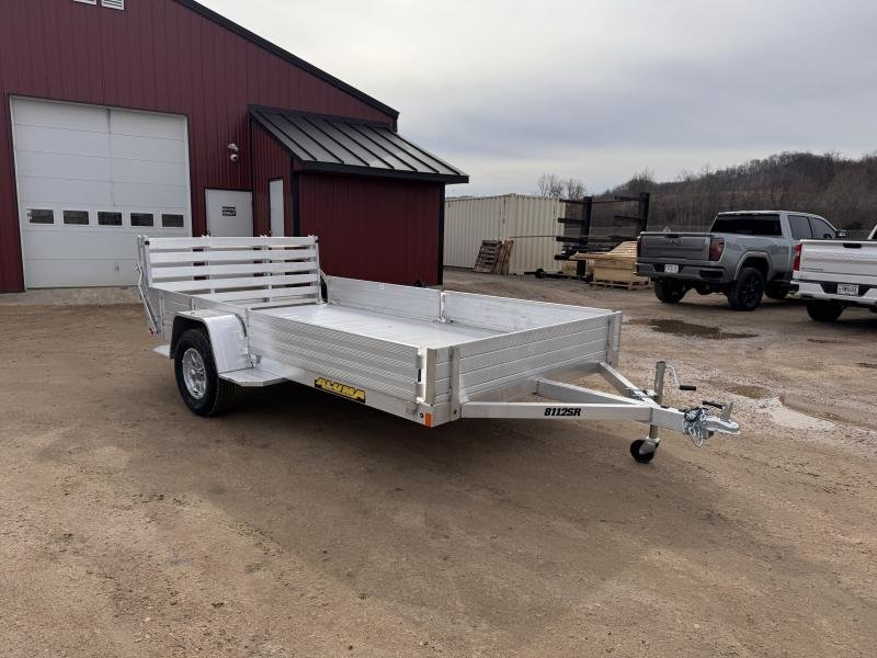 2026 Aluma 8112 S-R-BT-SR Aluminum Utility Trailer