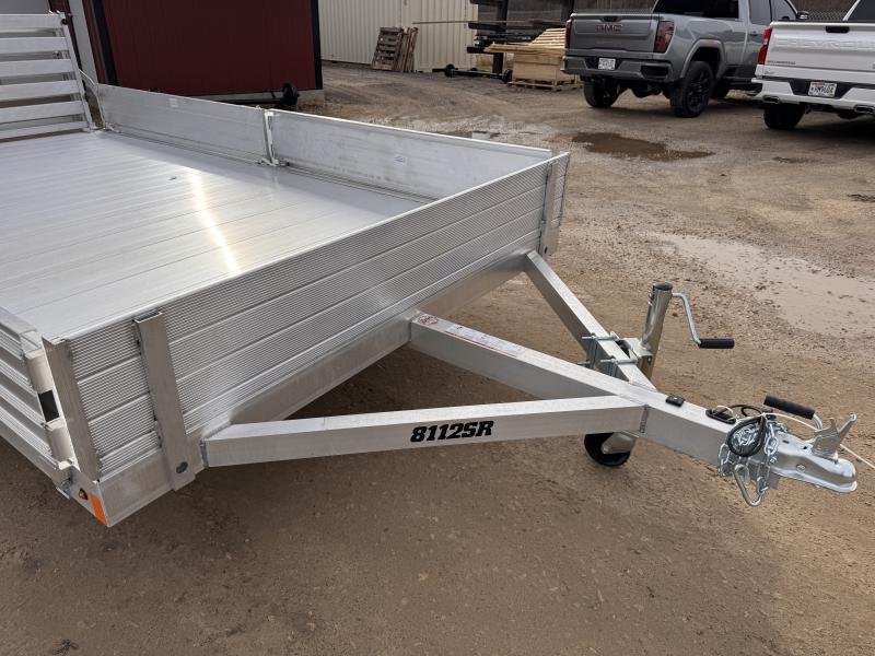 2026 Aluma 8112 S-R-BT-SR Aluminum Utility Trailer