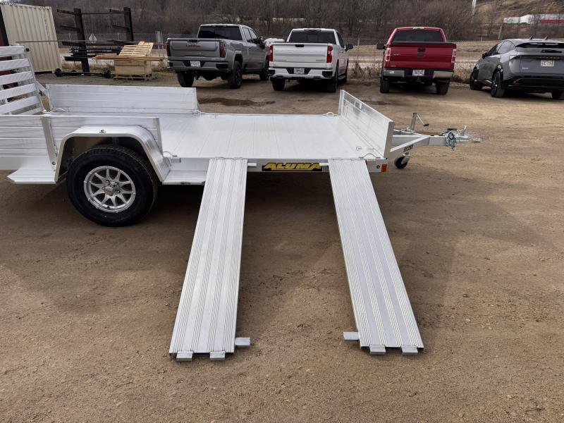 2026 Aluma 8112 S-R-BT-SR Aluminum Utility Trailer
