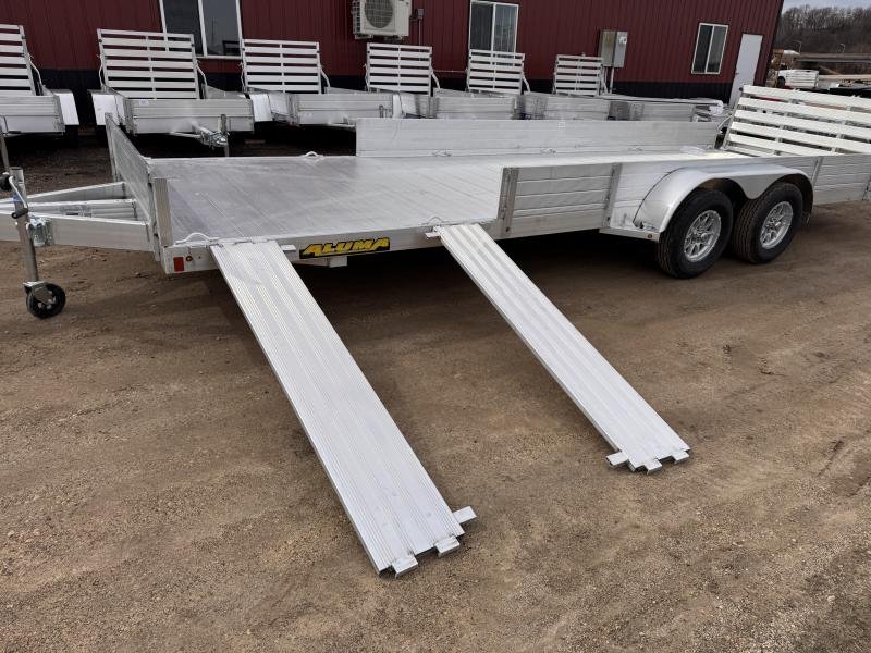 2026 Aluma 8112 S-R-BT-SR Aluminum Utility Trailer