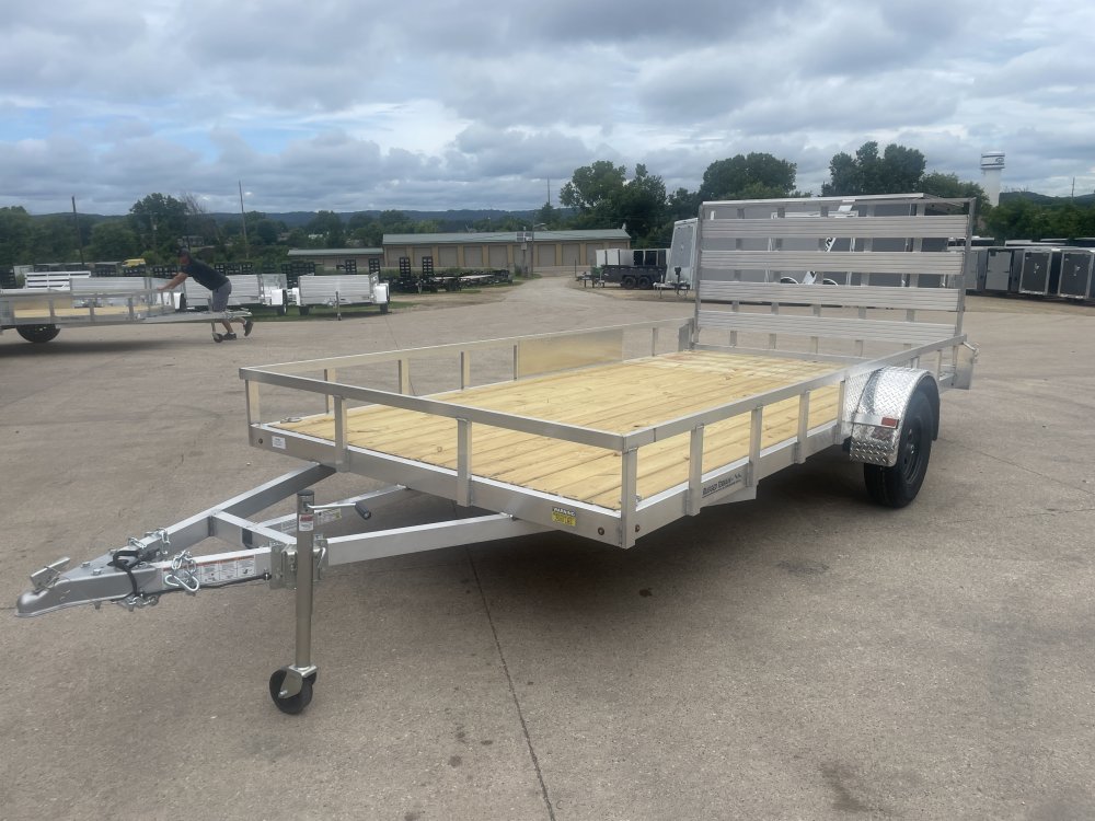 2026 Rugged Terrain 7X14 Aluminum Utility Trailer