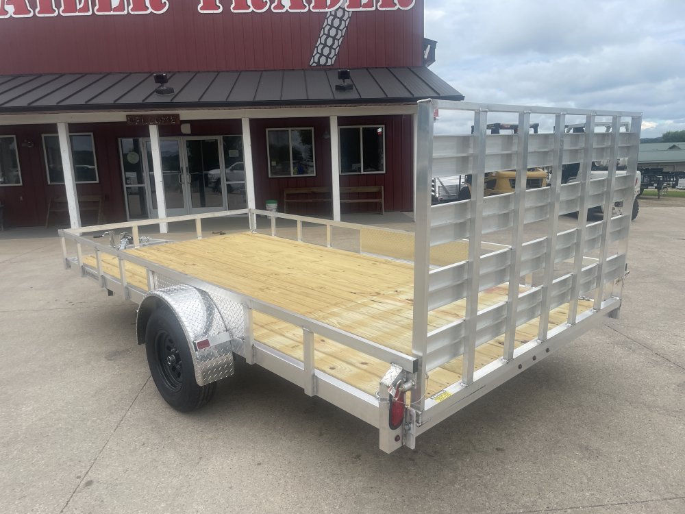 2026 Rugged Terrain 7X14 Aluminum Utility Trailer