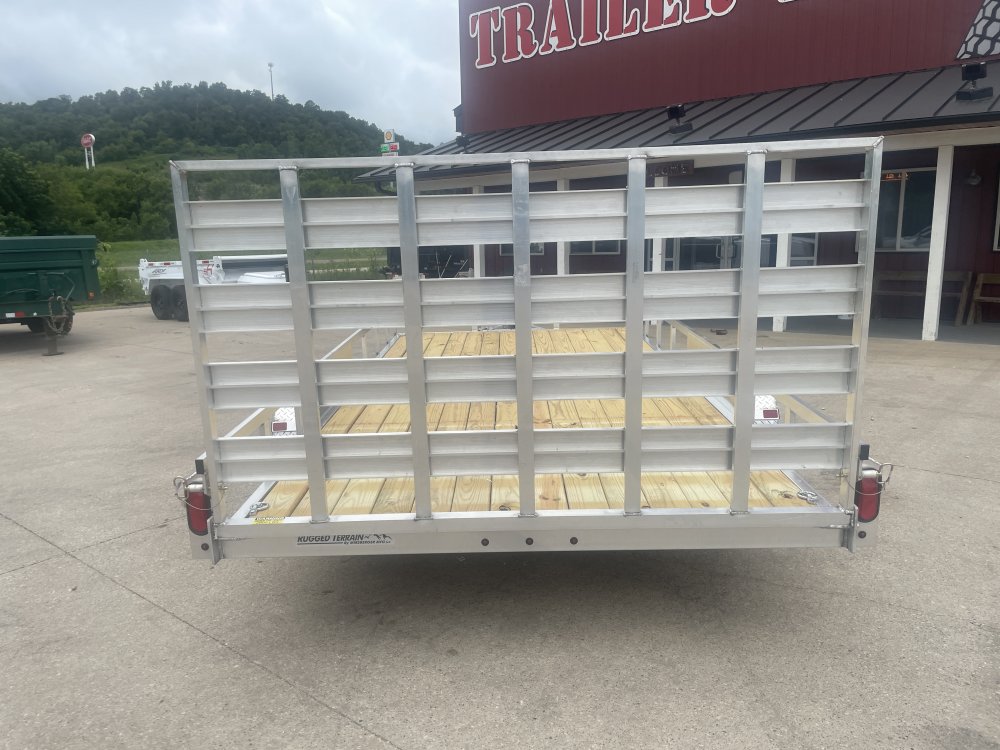 2026 Rugged Terrain 7X14 Aluminum Utility Trailer