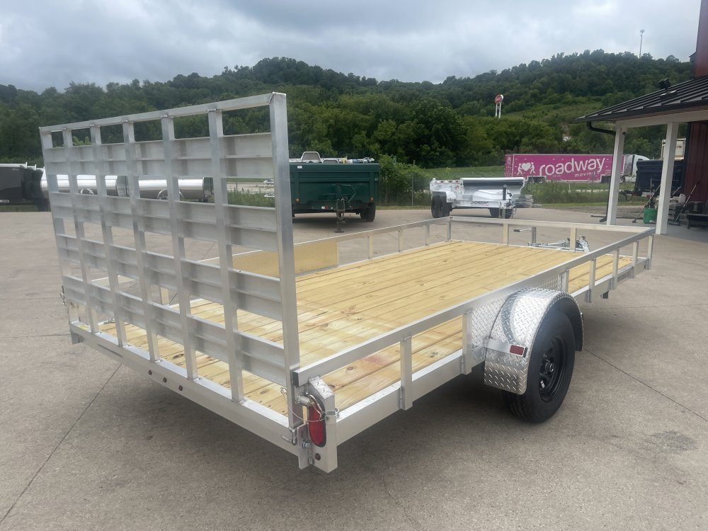 2026 Rugged Terrain 7X14 Aluminum Utility Trailer