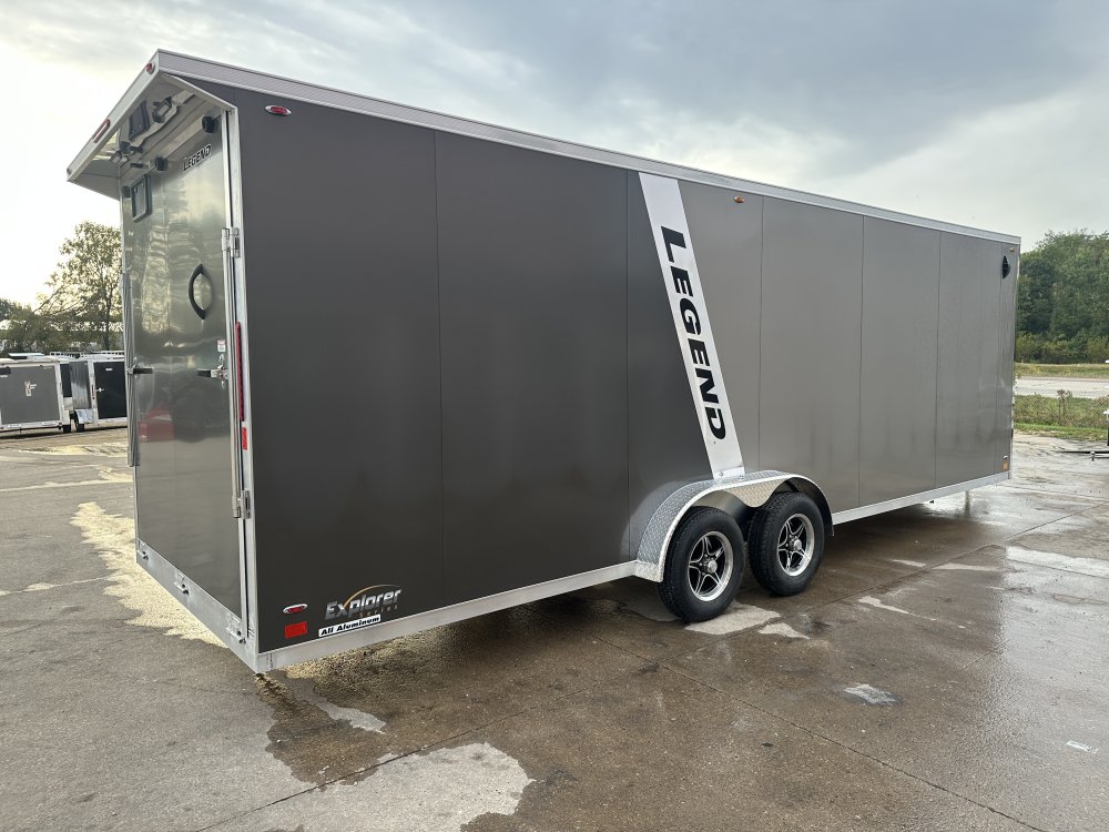 2026 Legend 7.5X29 Aluminum Explorer Snowmobile Trailer