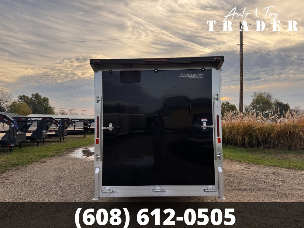 2026 Legend 7.5X27 Aluminum Explorer Snowmobile Trailer