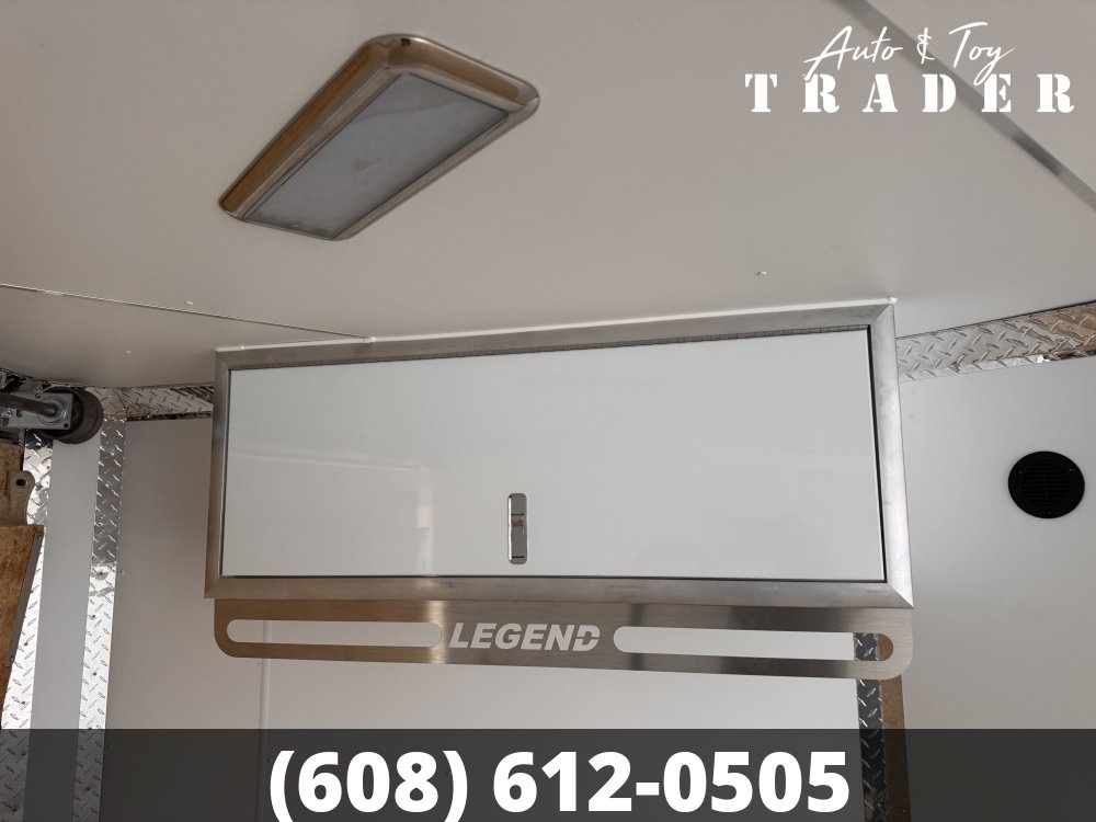 2026 Legend 7.5X27 Aluminum Explorer Snowmobile Trailer