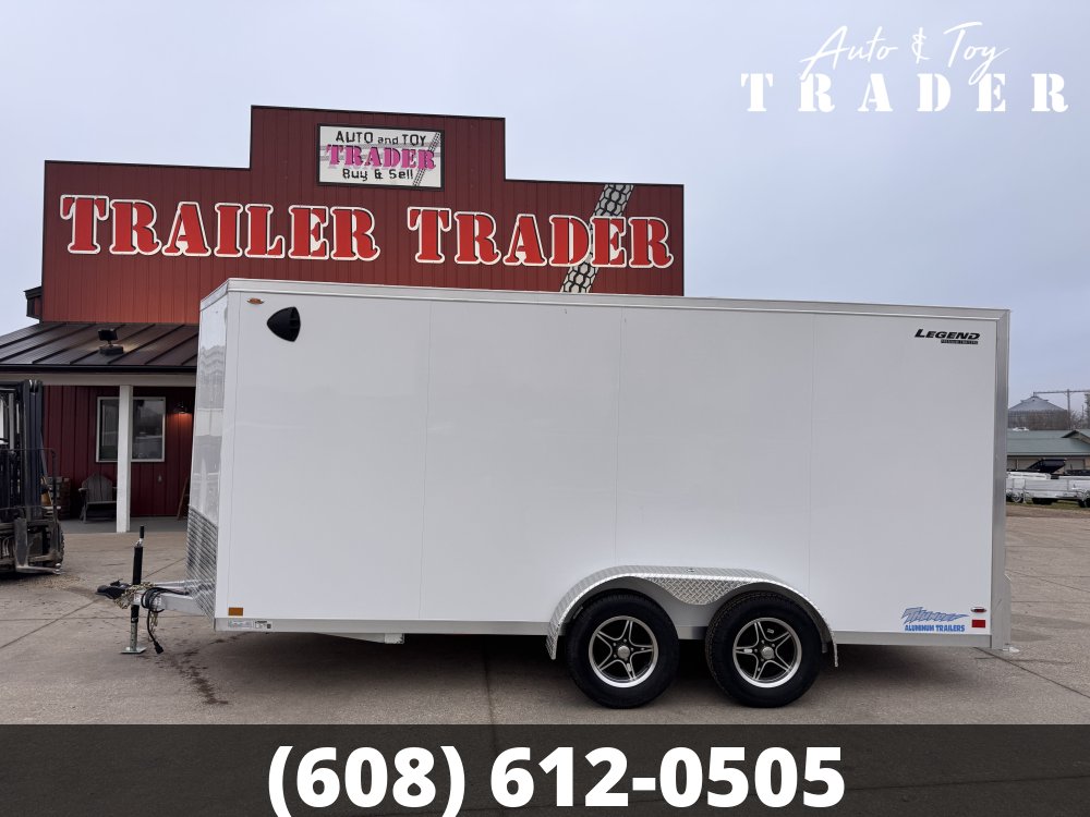 2026 Legend Trailers 7X16 Aluminum Thunder Cargo / Enclosed Trailer