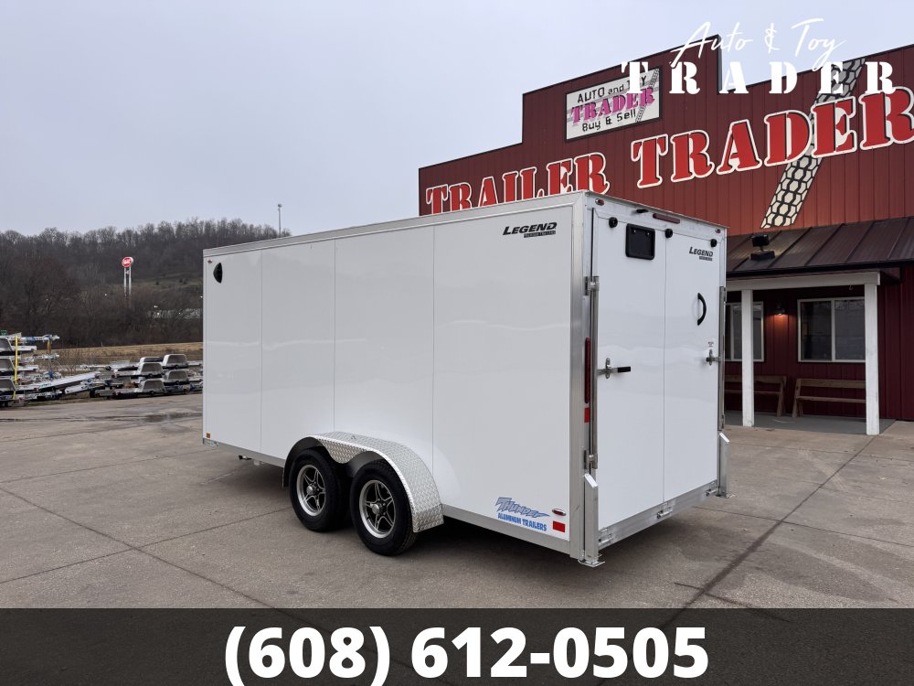 2026 Legend Trailers 7X16 Aluminum Thunder Cargo / Enclosed Trailer