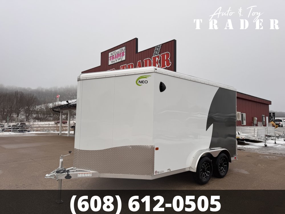 2026 NEO Trailers 7.5X12 Aluminum NAMR Cargo / Enclosed Trailer
