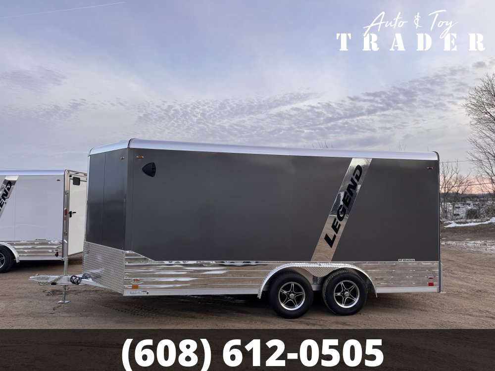 2026 Legend Trailers 8X16 Aluminum DVN Cargo / Enclosed Trailer