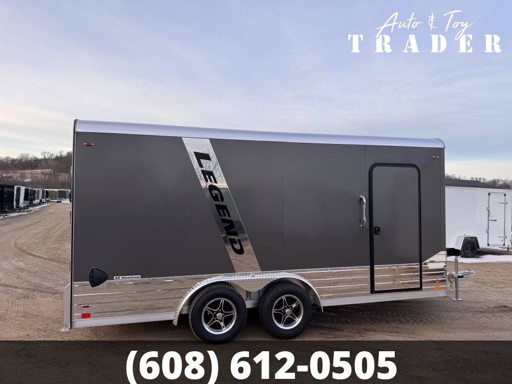2026 Legend Trailers 8X16 Aluminum DVN Cargo / Enclosed Trailer