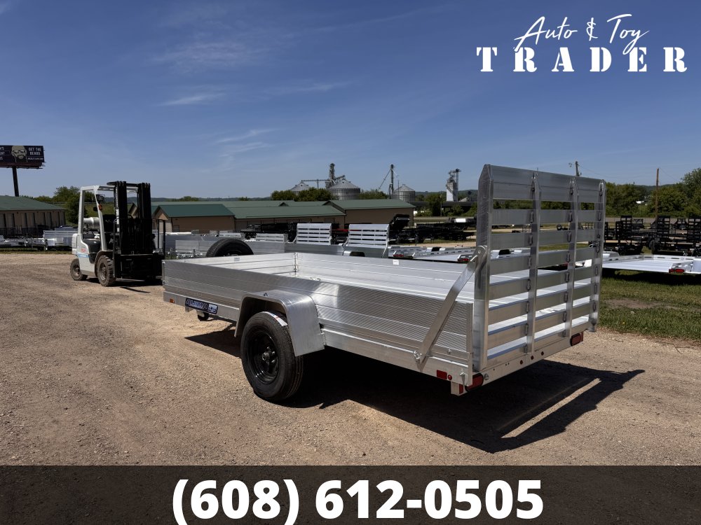 2027 Aluma 6812H-ESA-S-TG Aluminum Utility Trailer