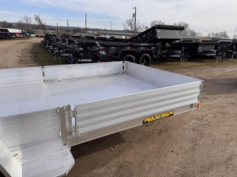 2026 Aluma 8115 S-R-BT-SR Aluminum Utility Trailer