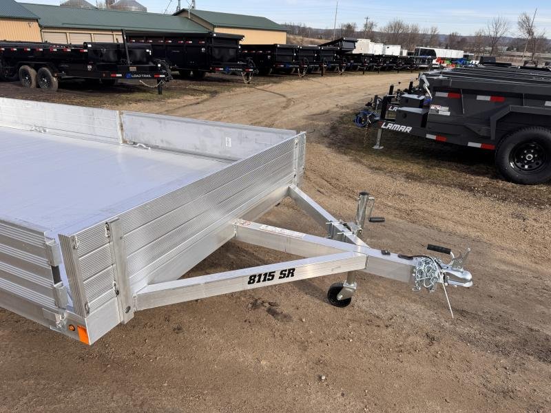 2026 Aluma 8115 S-R-BT-SR Aluminum Utility Trailer