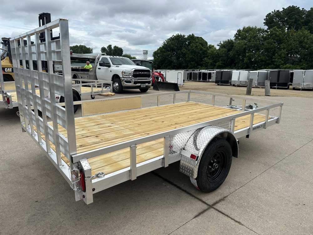 2026 Rugged Terrain 7X12 Aluminum Utility Trailer