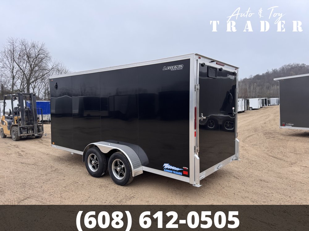 2026 Legend Trailers 7X16 Aluminum Thunder Cargo / Enclosed Trailer