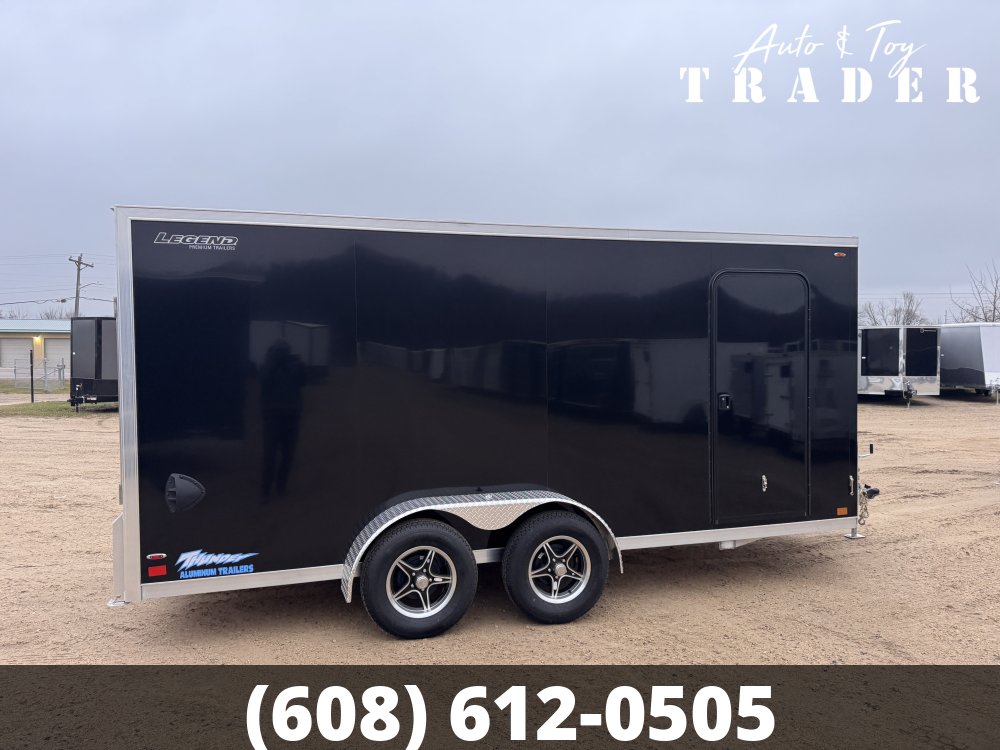 2026 Legend Trailers 7X16 Aluminum Thunder Cargo / Enclosed Trailer