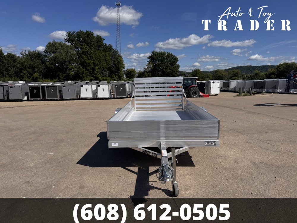 2027 Aluma 6812H-ESA-S-TG Aluminum Utility Trailer