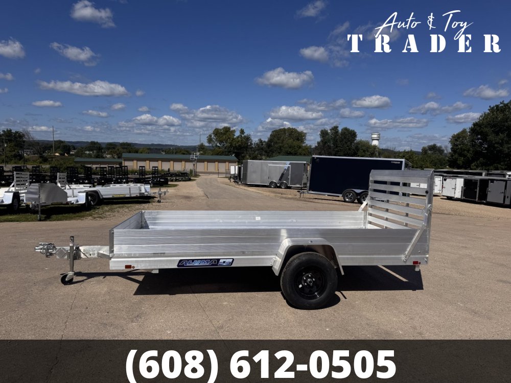 2027 Aluma 6812H-ESA-S-TG Aluminum Utility Trailer