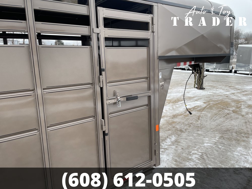 2026 Delta Manufacturing 6X16 Stock Trailer