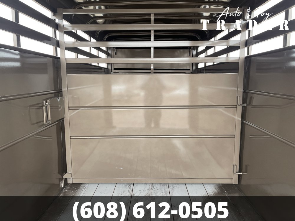 2026 Delta Manufacturing 6X16 Stock Trailer