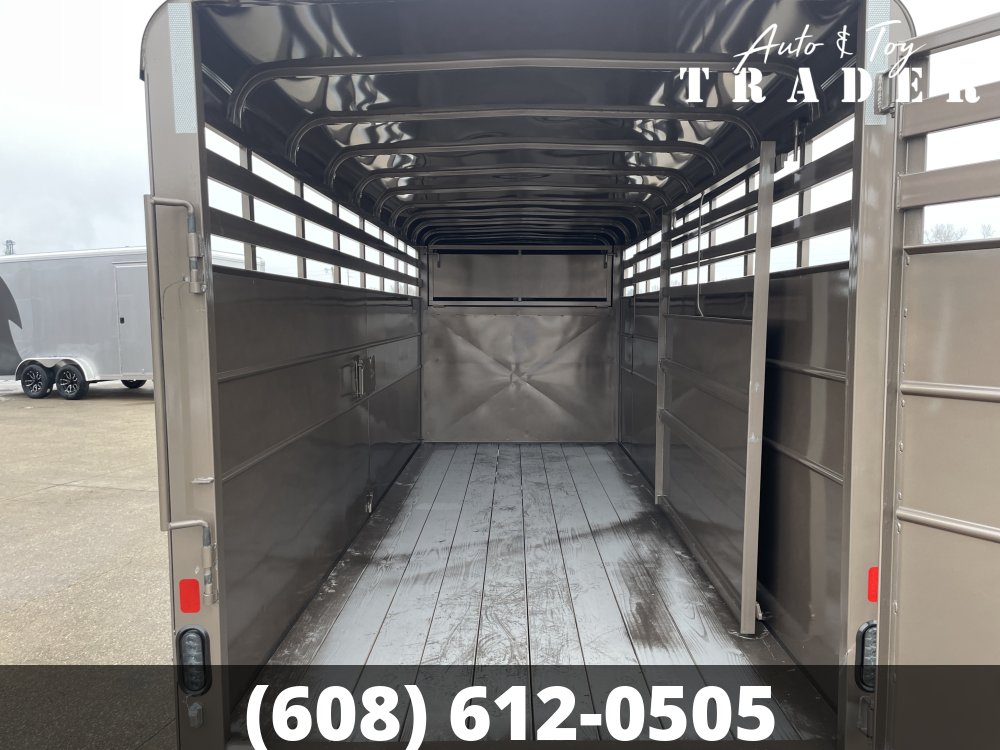 2026 Delta Manufacturing 6X16 Stock Trailer