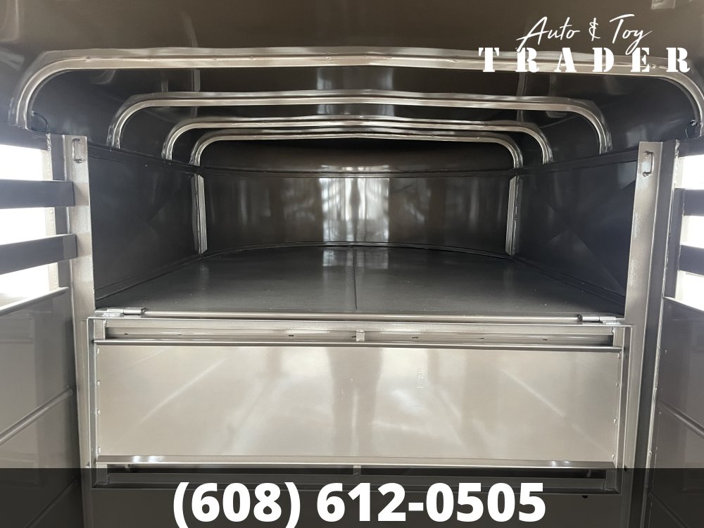 2026 Delta Manufacturing 6X16 Stock Trailer