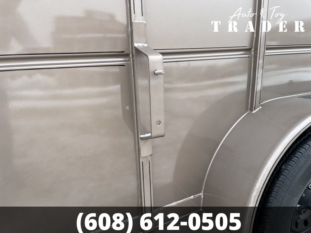 2026 Delta Manufacturing 6X16 Stock Trailer