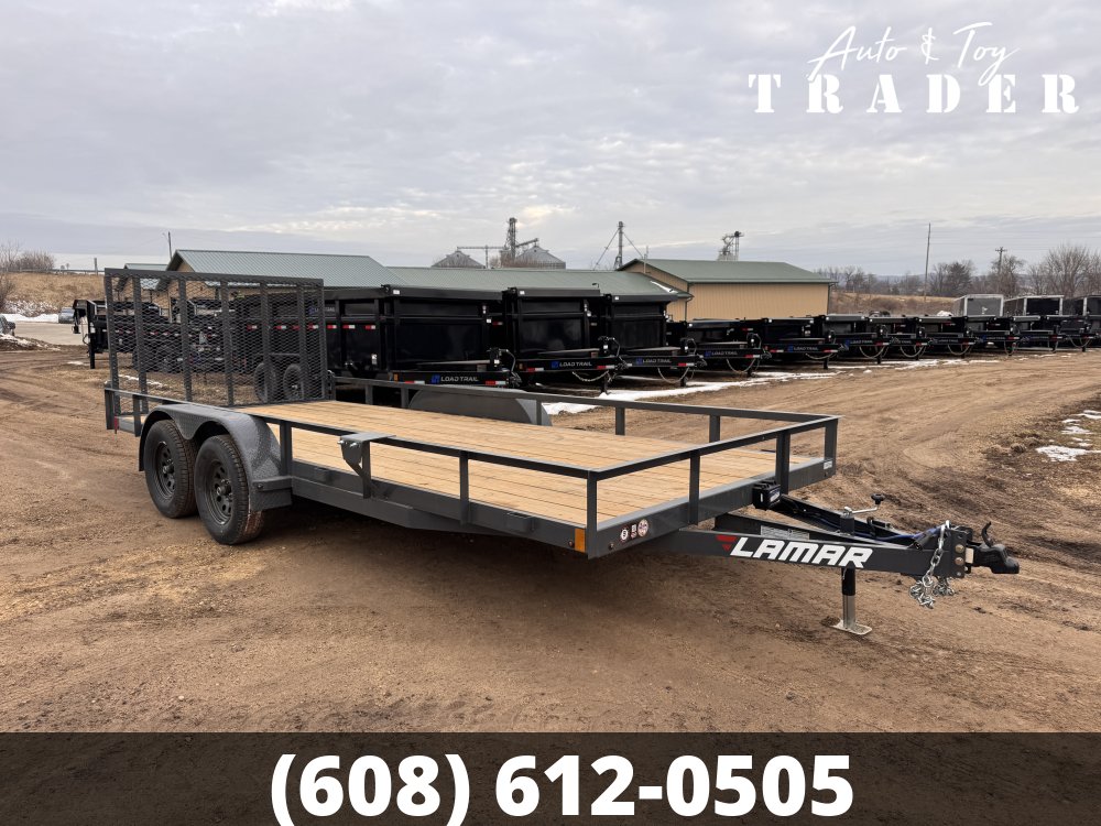 2026 Lamar Trailers 83X18 Utility Trailer