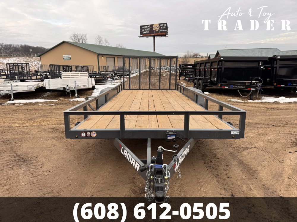 2026 Lamar Trailers 83X18 Utility Trailer