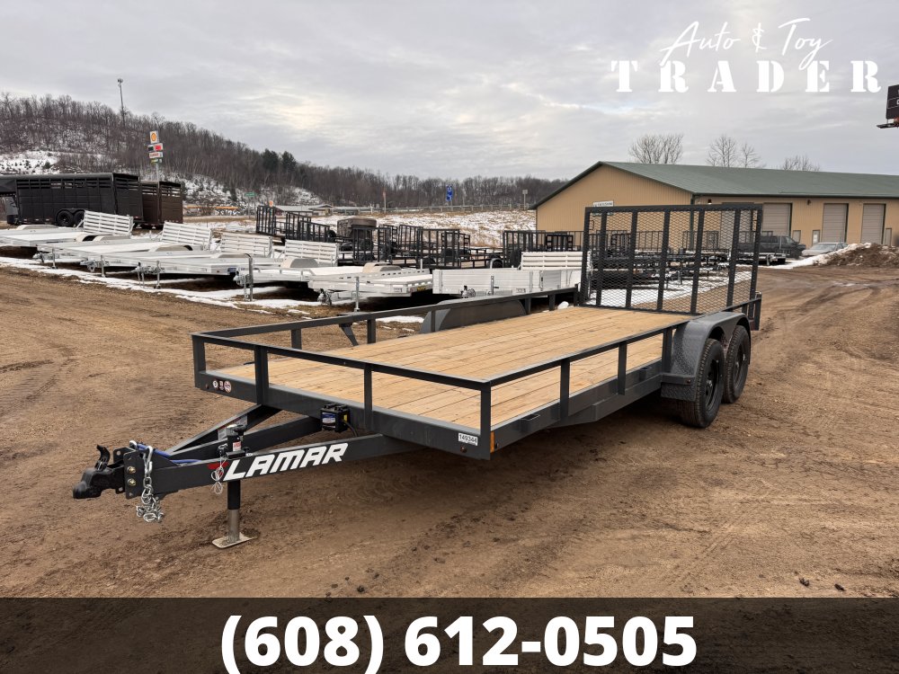 2026 Lamar Trailers 83X18 Utility Trailer