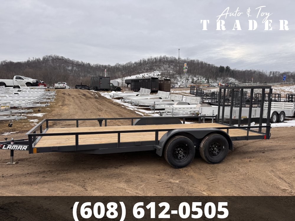 2026 Lamar Trailers 83X18 Utility Trailer