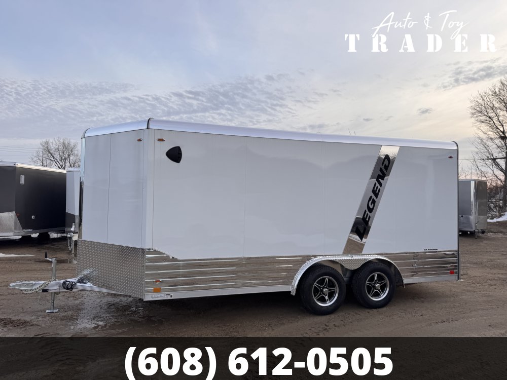 2026 Legend Trailers 8X16 Aluminum DVN Cargo / Enclosed Trailer